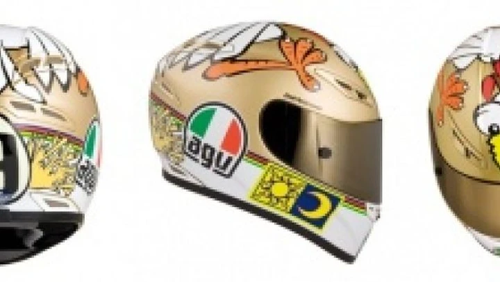Casco AGV Valentino Rossi Chicken Replica in edizione limitata