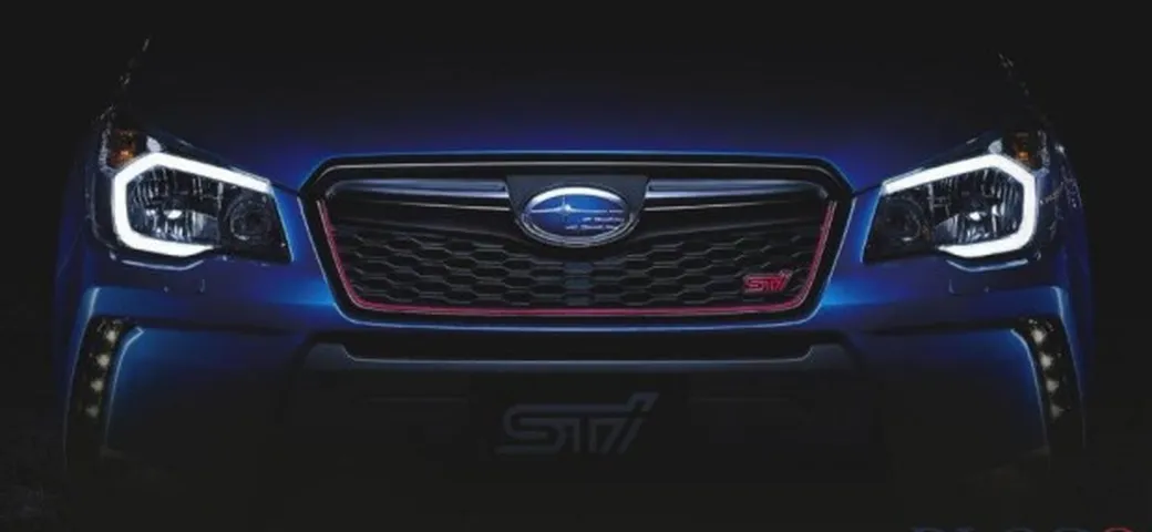 I teaser della Subaru Forester STI