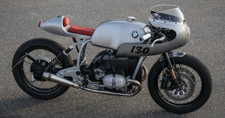 BMW R80 'Little Bavarian': un omaggio a James Dean e Porsche