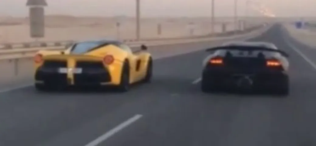 LaFerrari: in Qatar la sfida è contro una Lamborghini Sesto Elemento