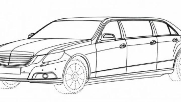 Mercedes: ecco i primi bozzetti della Classe E Limousine