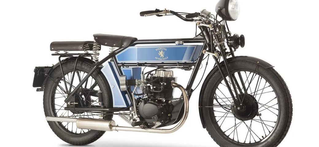 The Black Douglas Motorcycle: Sterling Countryman Deluxe 2016