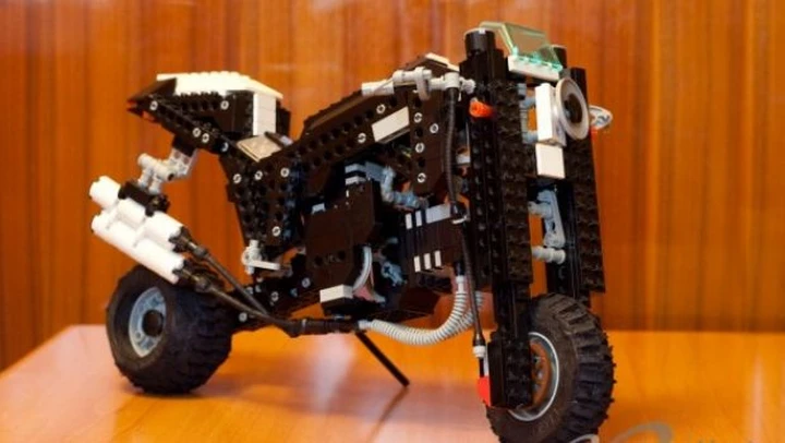 Foto del giorno: Moto Lego