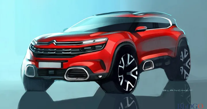 Citroen C5 Aircross al Salone di Shanghai 2017