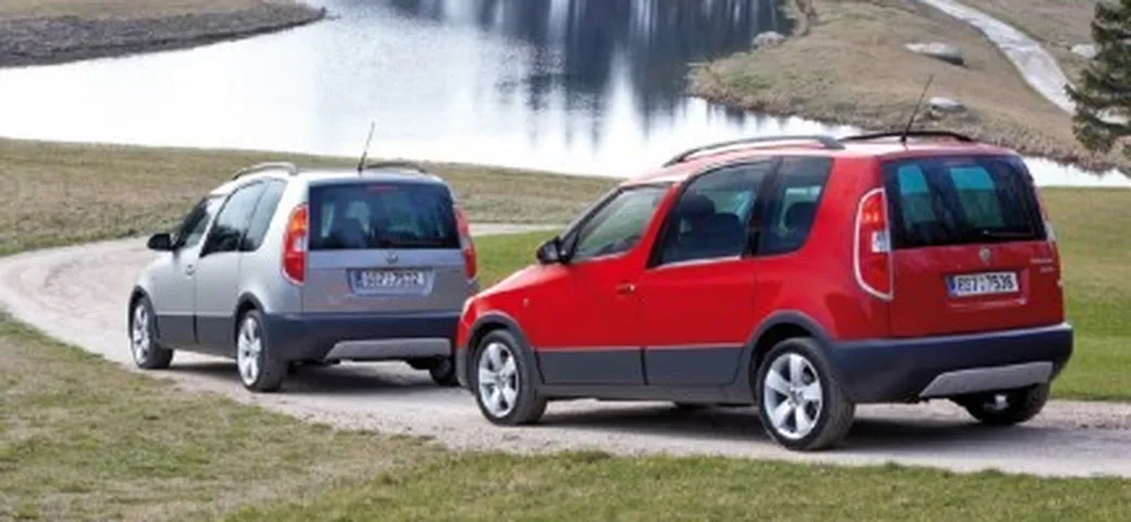 Skoda Roomster Scout: immagini ufficiali