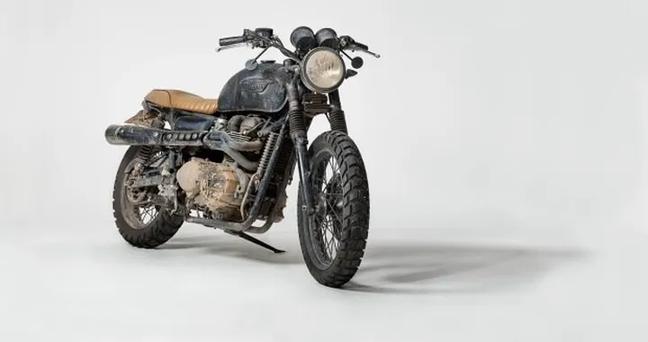 La Triumph Brazilian Bonneville di David Beckham
