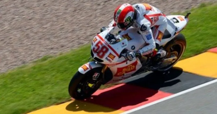 Un venerdì da leone per Simoncelli al Sachsenring