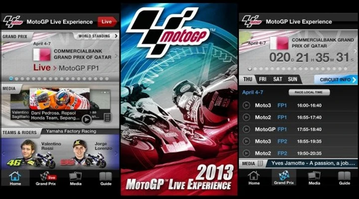 Rubrica App per Motociclisti: MotoGP Live Experience 2013