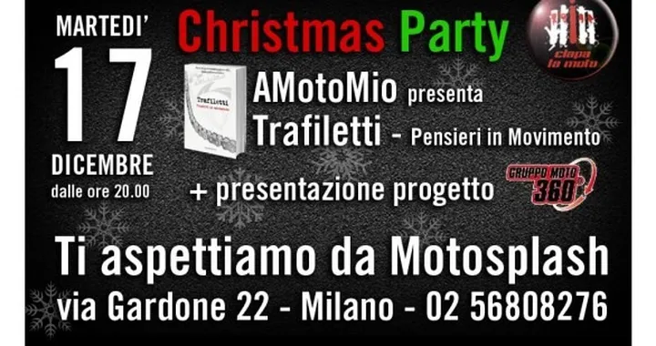 Festa di Natale Gruppo Moto360° da Motosplash