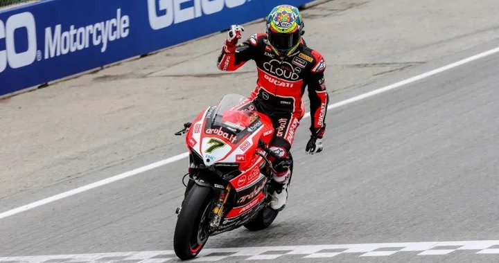 SBK Laguna Seca 2015: Chaz Davis e la Ducati davanti a tutti
