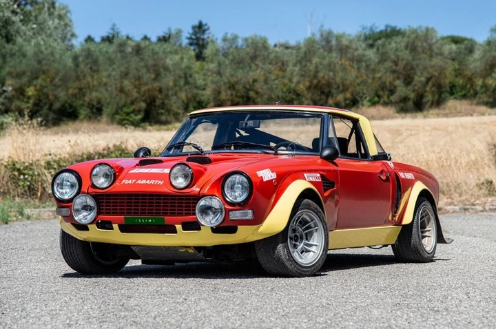 In vendita una rara Fiat 124 Abarth Rally Gruppo 4 originale e mai restaurata
