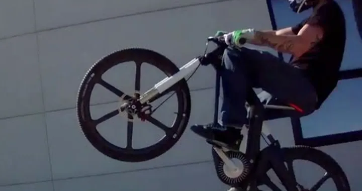 JULIEN DUPONT Rides Crazy E-Bike In Bavaria