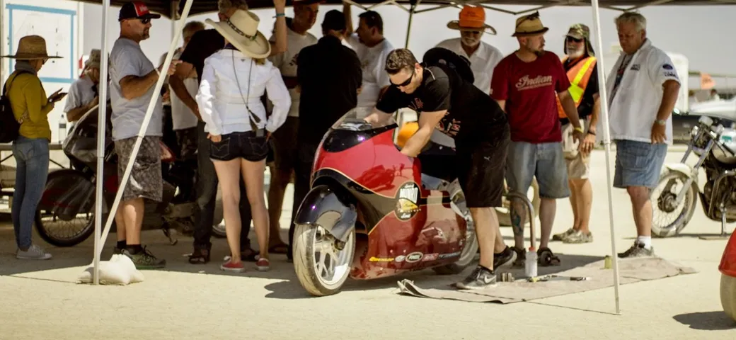 Indian Motorcycle conquista tre record di velocità a El Mirage