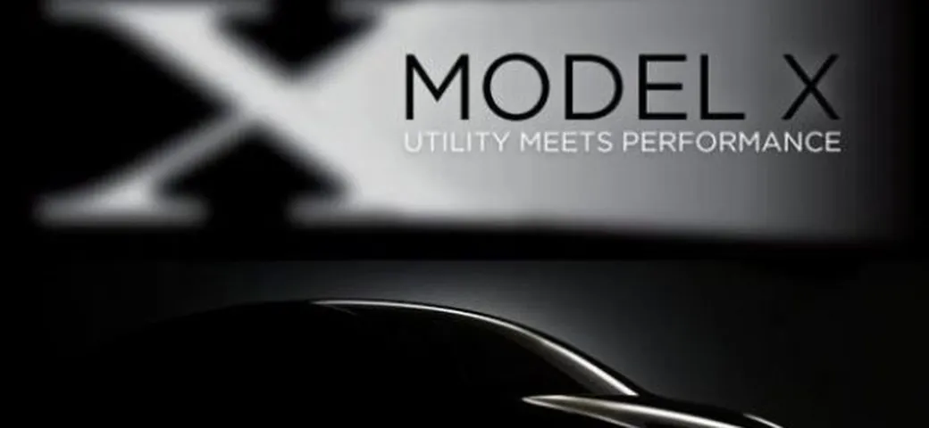 Tesla Model X: il primo teaser