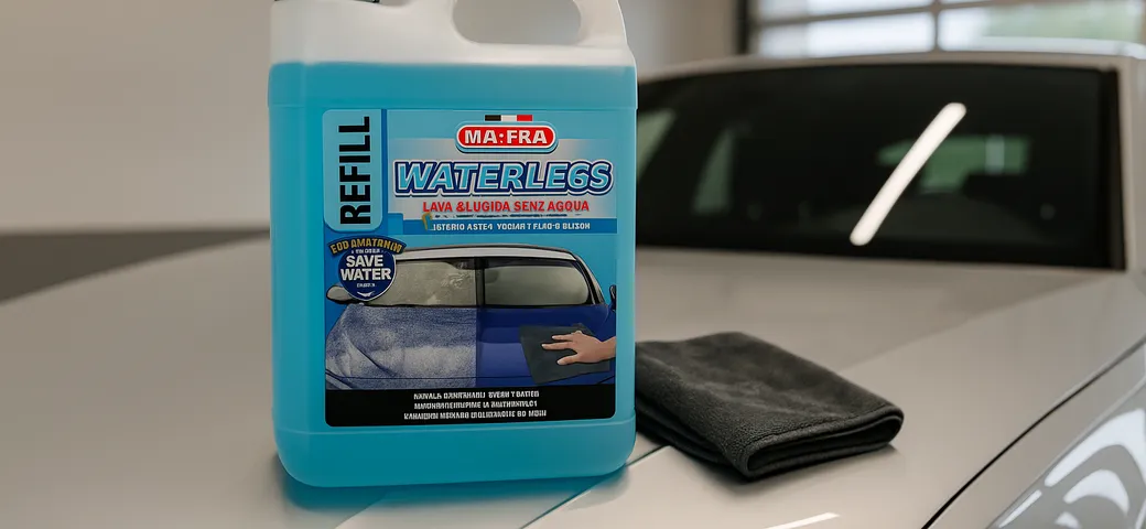 Risparmia sul lavaggio auto: Ma-Fra Waterless 4,5L in offerta su Amazon
