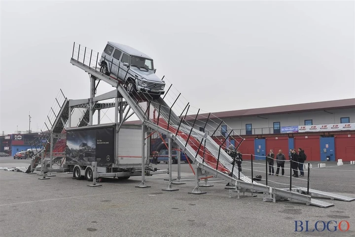 Classe G Experience: adrenalina e off-road con il fuoristrada Mercedes