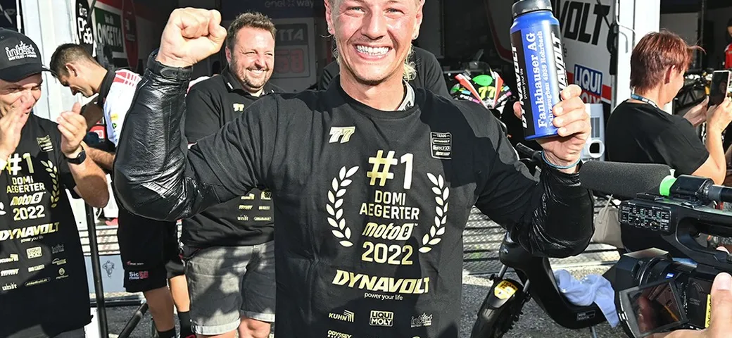 Dominique Aegerter campione della MotoE 2022