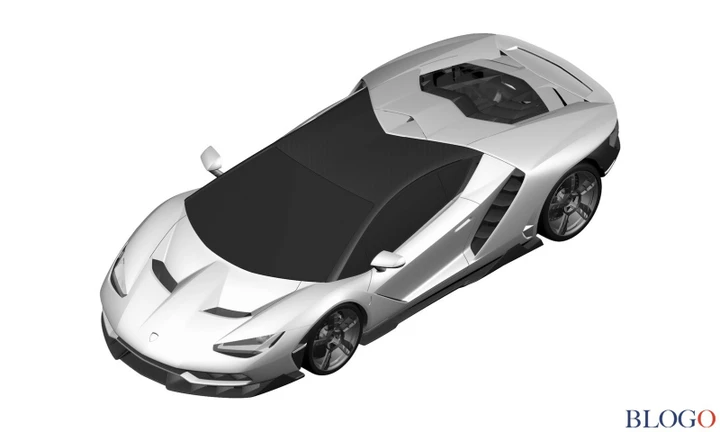 Lamborghini Centenario LP 770-4: il design svelato dai patentini di stile