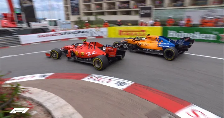 Video: il sorpasso di Charles Leclerc a Lando Norris | GP Monaco 2019