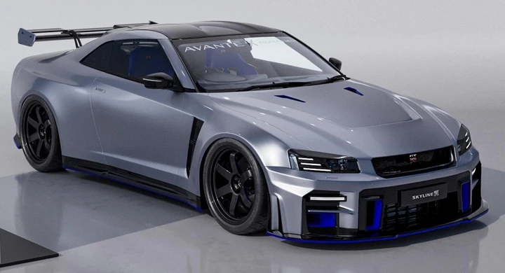 Nissan GT-R di nuova generazione immaginata da un designer