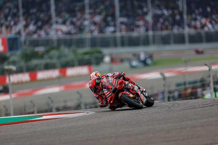 Ducati Lenovo Team: Bagnaia si ritira dal GP dell’India a causa di una scivolata