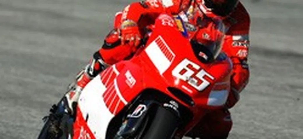 Test impegnativi per Capirossi e Melandri