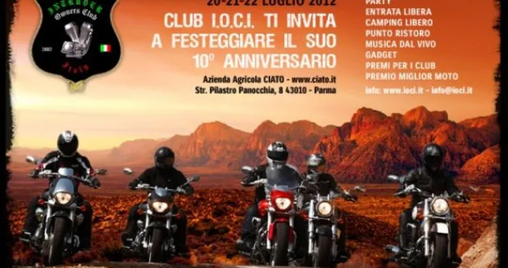 Suzuki raddoppia a Parma: Demo Ride Tour e raduno I.O.C.I.