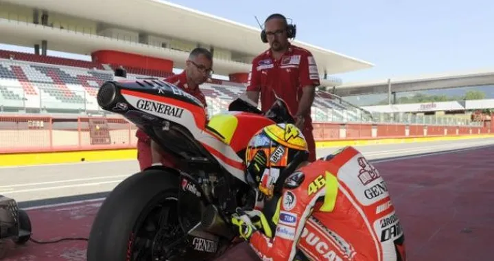 Rossi ha testato la GP12 al Mugello: "Sono contento"