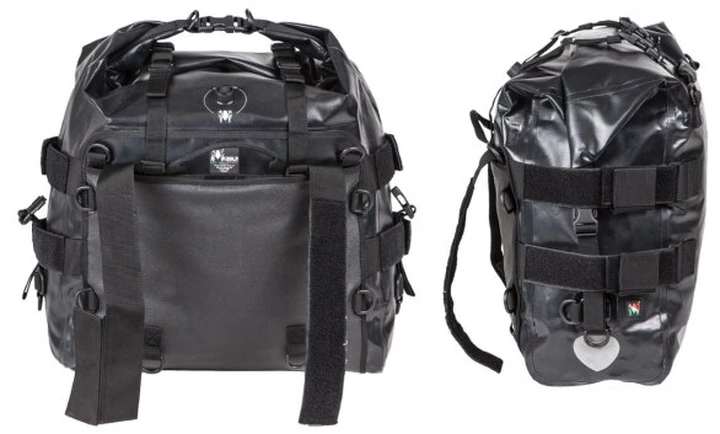 Amphibious presenta le borse laterali 'Motobag'