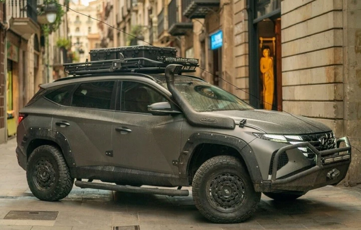 Hyundai Tucson “Beast”: concept per il film “Uncharted”