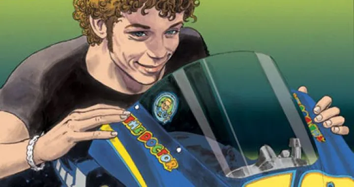 Quarantasei, il fumetto su Valentino Rossi in onda su MotoTV