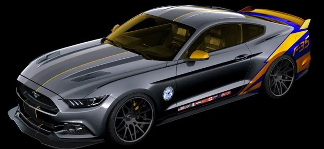 Ford Mustang: la livrea è ispirata ai caccia F35