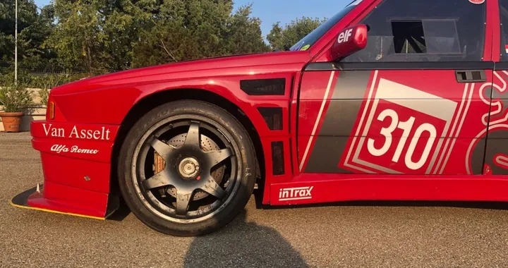 Alfa Romeo 75 IMSA al Salone Auto e Moto d'Epoca di Padova 2019