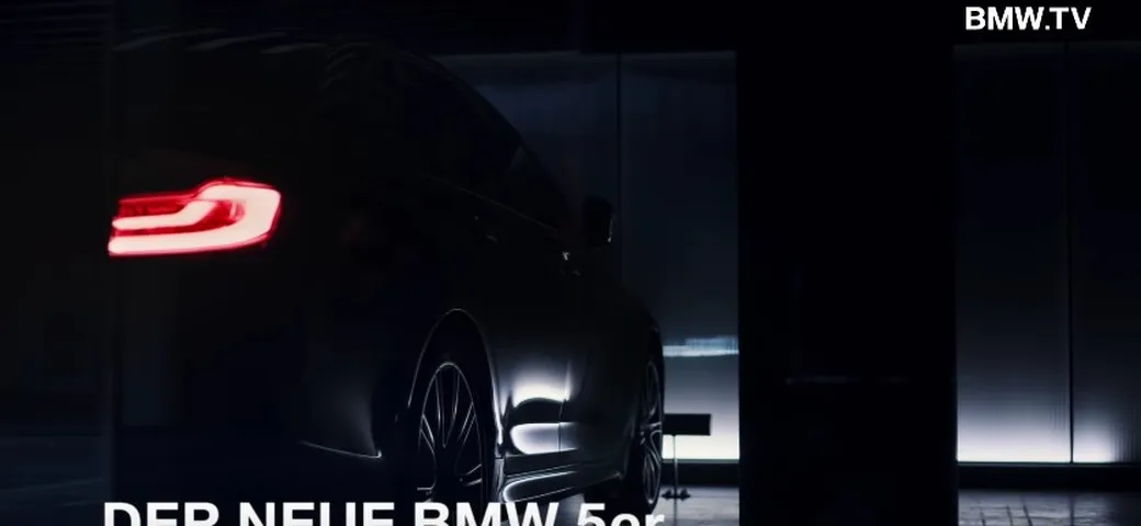 BMW Serie 5 2017: video teaser prima del debutto