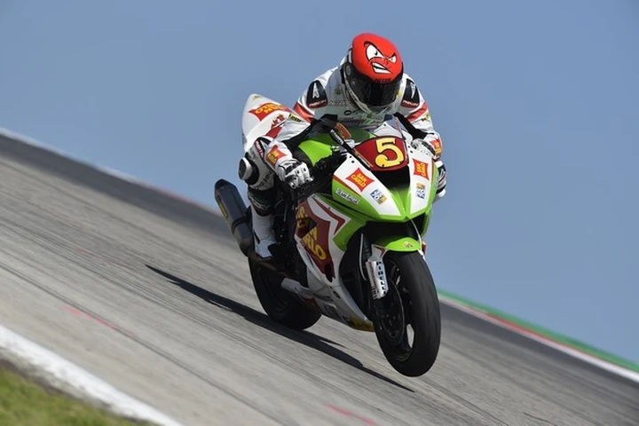 Superstock 600 Portimao 2014: Faccani vince ancora, Caricasulo sul podio