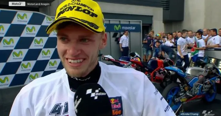 Moto3 Aragon, a Navarro la gara a Binder il titolo “anticipato”. Bastianini e Di Giannatonio super. Bulega, che jella!