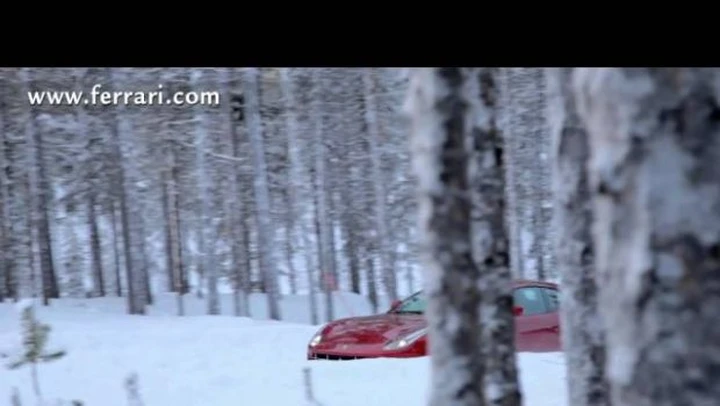 Ferrari: la FF sfida i ghiacci svedesi