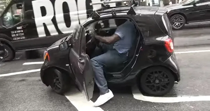 Una Smart riesce a contenere Shaquille O'Neal? [Video]
