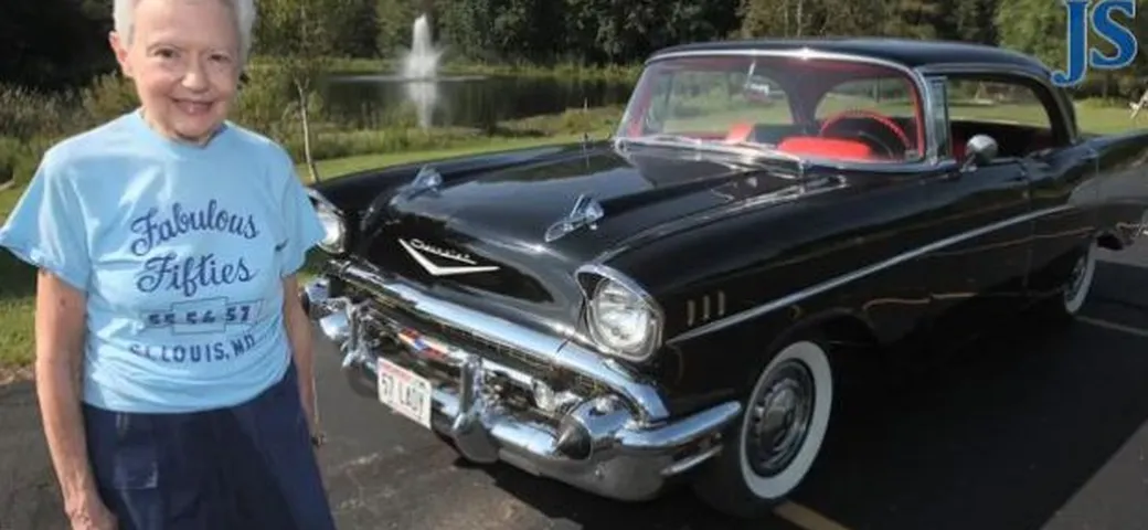 La storia di Grace Braeger e della sua Chevrolet Bel Air del 1957