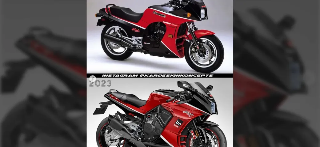 Kardesign reinterpreta la Kawasaki GPZ 900 di Maverick (Top Gun)