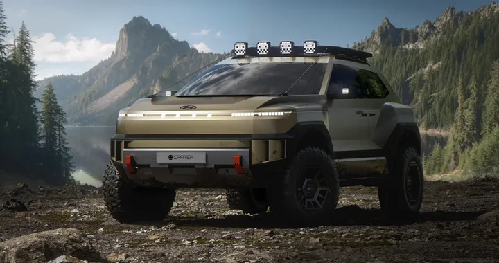 Hyundai CRATER Concept, il nuovo veicolo per ogni avventura