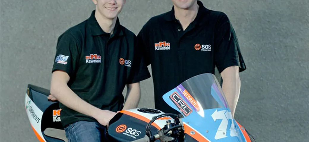 Danny Webb al Tourist Trophy 2014 con KMR Kawasaki