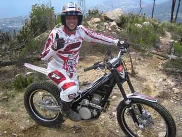 Loris Capirossi sulla Sherco 4T