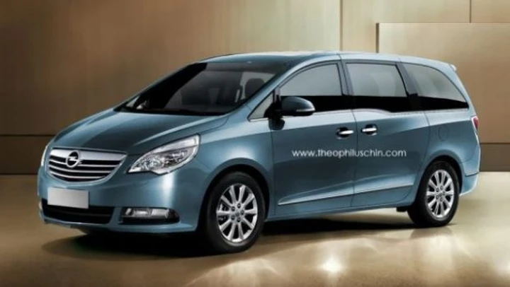 Opel: ricostruzioni grafiche dell'ipotetica Sintra