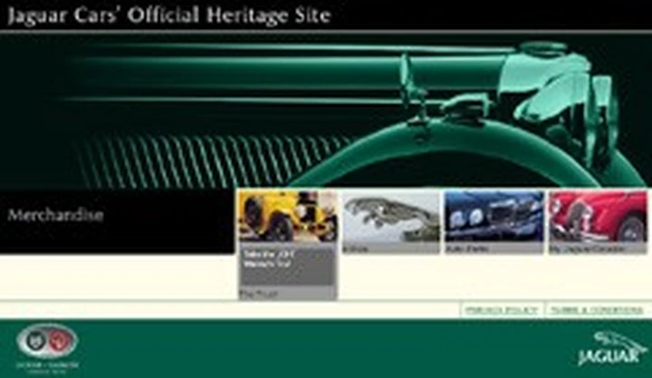 Nuovo sito per Jaguar e Daimler Heritage
