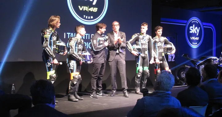 Sky Racing Team VR46: la presentazione di Milano