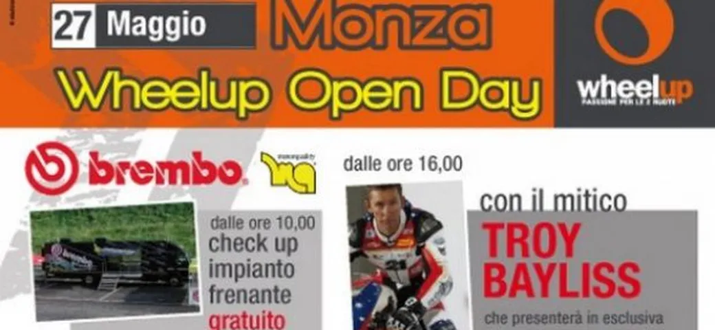 Troy Bayliss incontra i tifosi a Monza