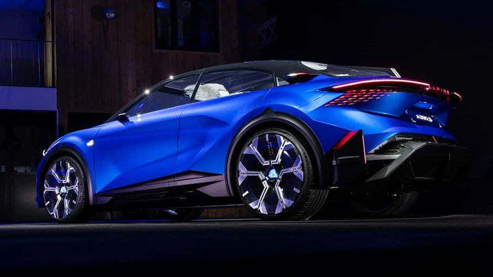 alpine-a390 profilo