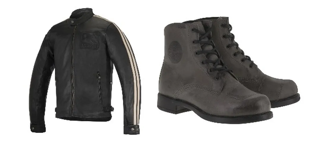 Alpinestars: giacca Charlie e stivali Twins by Oscar Collection