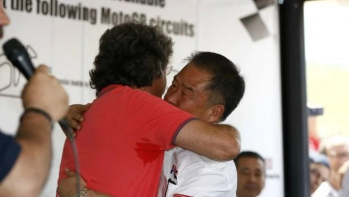 La HRC omaggia la Fondazione Marco Simoncelli